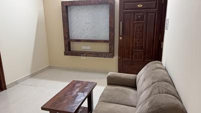 Living Room Image of 700 Sq.ft 1 BHK Apartment / Flat for rent in Bilekahalli Bengaluru for Rs. 24499