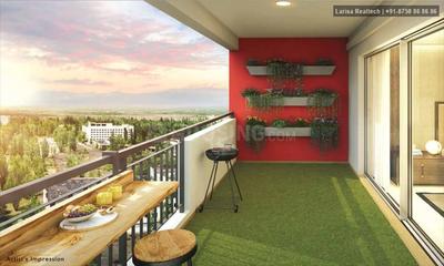 Balcony Image of 1750 Sq.ft 3 BHK Apartment / Flat for sale in Shapoorji Pallonji JoyVille, Sector 102 Gurgaon for Rs. 30000000