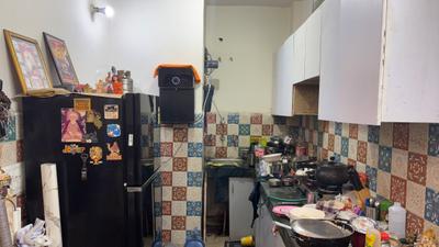Kitchen Image of 720 Sq.ft 3 BHK Builder Floor for sale in Tilak Nagar New Delhi for Rs. 5000000