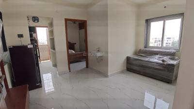 Living Room Image of 750 Sq.ft 1 BHK Apartment / Flat for rent in Kondapur Hyderabad for Rs. 28000