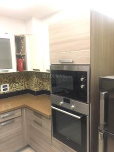 Kitchen Image of 1800 Sq.ft 3 BHK Builder Floor for rent in New Rajinder Nagar New Delhi for Rs. 150000