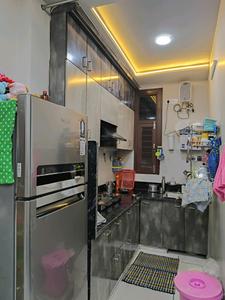 Kitchen Image of 700 Sq.ft 1 BHK Apartment / Flat for sale in Govindpuram Ghaziabad for Rs. 2065000