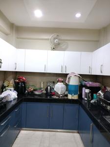 Kitchen Image of 1400 Sq.ft 3 BHK Builder Floor for rent in Sector 17 Dwarka New Delhi for Rs. 55000