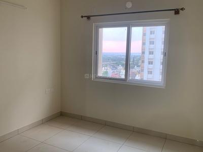 Bedroom Image of 950 Sq.ft 2 BHK Apartment / Flat for rent in Prestige Jindal City, Anchepalya Bengaluru for Rs. 35000