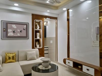 Living Room Image of 550 Sq.ft 2 BHK Apartment / Flat for sale in Dwarka Mor New Delhi for Rs. 3700000