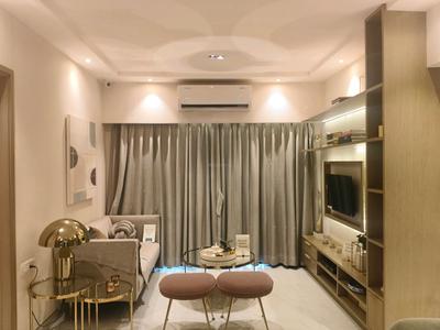 Living Room Image of 611 Sq.ft 1 BHK Apartment / Flat for sale in Runwal Gardens Phase 2 Bldg no 18 23, Dombivli East Thane for Rs. 5599999