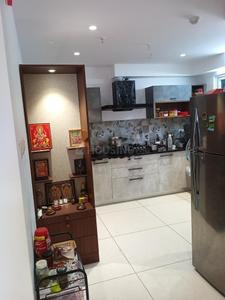 Kitchen Image of 1275 Sq.ft 2 BHK Apartment / Flat for rent in Aparna Sarovar Zenith, Nallagandla Hyderabad for Rs. 45000