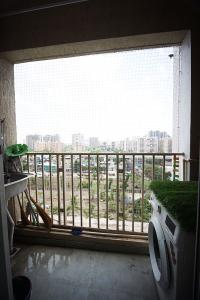 Balcony Image of 900 Sq.ft 2 BHK Apartment / Flat for sale in Wakad Pune for Rs. 9500000