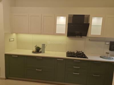 Kitchen Image of 1350 Sq.ft 2 BHK Builder Floor for rent in Vatika Xpressions, Sector 88B Gurgaon for Rs. 32000