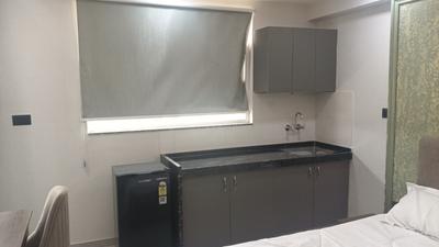 Kitchen Image of 377 Sq.ft 1 BHK Apartment / Flat for sale in Bhambhoriya Jaipur for Rs. 2400000