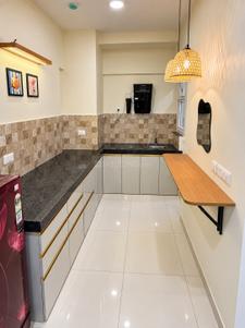 Kitchen Image of 450 Sq.ft 1 RK Studio for rent in Puravankara Silversands, Mundhwa Pune for Rs. 35000