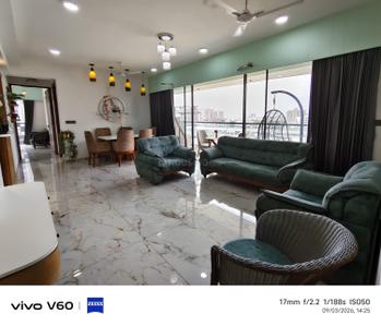 Hall Image of 2000 Sq.ft 3 BHK Apartment / Flat for rent in The Gate, Raysan Gandhinagar for Rs. 50000
