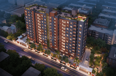 Image of 1104 Sq.ft 2 BHK Apartment / Flat for sale in Thiruvanmiyur, Chennai for Rs. 20976000