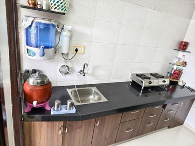 Kitchen Image of 1170 Sq.ft 2 BHK Apartment / Flat for sale in ICB Flora O Block, Gota Ahmedabad for Rs. 6500000
