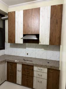 Kitchen Image of 1450 Sq.ft 3 BHK Apartment / Flat for rent in Manyawas Jaipur for Rs. 15000