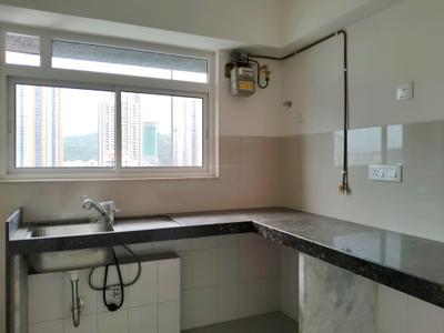 Kitchen Image of 790 Sq.ft 2 BHK Apartment / Flat for rent in Mulund West Mumbai for Rs. 64000