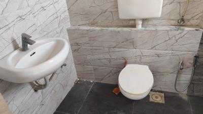 Bathroom Image of 2140 Sq.ft 3 BHK Apartment / Flat for rent in Avirat Silver Harmony, Gota Ahmedabad for Rs. 30000