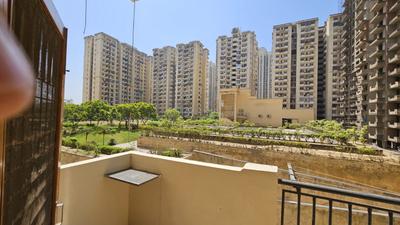 Balcony Image of 1100 Sq.ft 2 BHK Apartment / Flat for rent in Stellar MI Citihomes, Omicron III Greater Noida for Rs. 21000