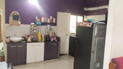 Kitchen Image of 1200 Sq.ft 3 BHK Apartment / Flat for rent in Atladara Vadodara for Rs. 14500