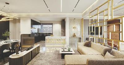 Hall Image of 2844 Sq.ft 3 BHK Apartment / Flat for sale in Science City Ahmedabad for Rs. 21500000