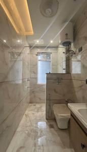 Bathroom Image of 1441 Sq.ft 3 BHK Builder Floor for rent in Gujranwala Town New Delhi for Rs. 75000