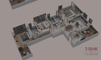 Image of 1645 Sq.ft 3 BHK Apartment / Flat for sale in Kothrud, Pune for Rs. 29000000