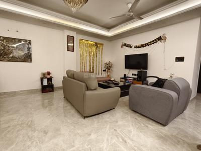 Hall Image of 1800 Sq.ft 3 BHK Builder Floor for rent in Saket Harmony, Said-Ul-Ajaib New Delhi for Rs. 60000