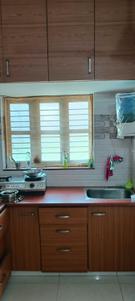 Kitchen Image of 500 Sq.ft 1 RK Villa for rent in Makarba Ahmedabad for Rs. 15100