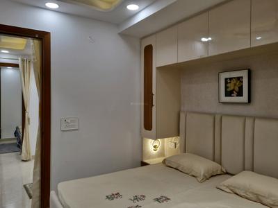Bedroom Image of 650 Sq.ft 2 BHK Builder Floor for rent in S Gambhir Prope X Luxury Floors, Dwarka Mor New Delhi for Rs. 24500
