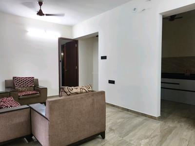 Living Room Image of 1230 Sq.ft 3 BHK Apartment / Flat for rent in VTP Aethereus Phase I, Mahalunge Pune for Rs. 35000