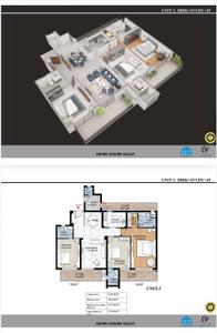 Image of 2171 Sq.ft 3.5 BHK Apartment / Flat for sale in AU NBCC Aspire Leisure Valley, Noida Extension, Greater Noida for Rs. 21984000