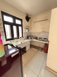 Kitchen Image of 650 Sq.ft 1 RK Builder Floor for rent in Bhai Randhir Singh Nagar Ludhiana for Rs. 11000