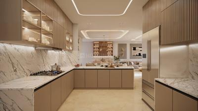 Kitchen Image of 3200 Sq.ft 4 BHK Apartment / Flat for sale in Lakefront Solitaire, Powai Mumbai for Rs. 120000000