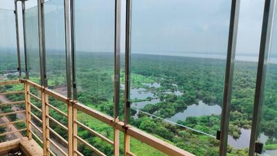 Balcony Image of 1200 Sq.ft 3 BHK Apartment / Flat for sale in Shanti Green Palms, Ghansoli Navi Mumbai for Rs. 26000000