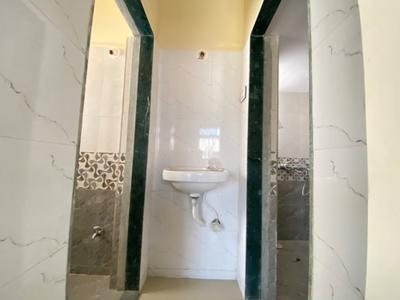 Bathroom Image of 610 Sq.ft 1 BHK Apartment / Flat for sale in A V Shree Krishna Residency, Boisar Mumbai for Rs. 1750000
