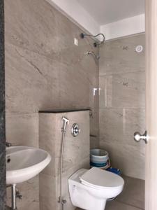 Common Bathroom Image of 1215 Sq.ft 3 BHK Apartment / Flat for sale in Sankla Sommet, Pirangut Pune for Rs. 8000000