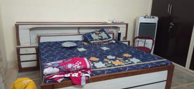 Bedroom Image of 1200 Sq.ft 3 BHK Builder Floor for rent in Model Town Bareilly for Rs. 17000