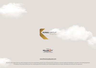 Image of 1682 Sq.ft 3 BHK Apartment / Flat for sale in Kunal The Canary Sky Oasis Phase 1, Balewadi, Pune for Rs. 18000000