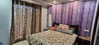 Bedroom Image of 1250 Sq.ft 2 BHK Builder Floor for rent in Singhpura Zirakpur for Rs. 24000