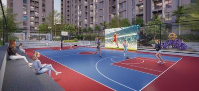 Image of 1054 Sq.ft 2 BHK Apartment / Flat for sale in Krisala 41 Luxovert, Tathawade, Pune for Rs. 6200000