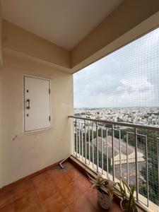 Balcony Image of 1180 Sq.ft 2 BHK Apartment / Flat for rent in Sattva Cadenza, Kudlu Gate Bengaluru for Rs. 65000