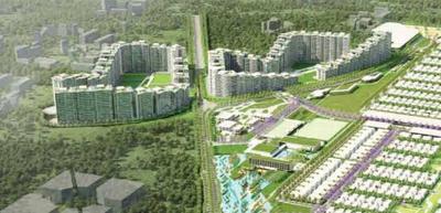 Floor Plan Image of 1023 Sq.ft 2 BHK Apartment / Flat for sale in Embassy Edge, Devanahalli Bengaluru for Rs. 10000000