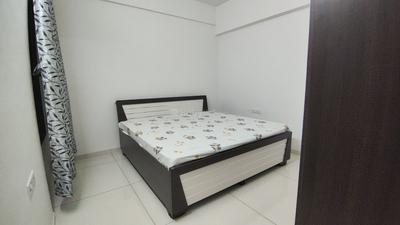 Bedroom Image of 1500 Sq.ft 3 BHK Apartment / Flat for rent in Adani Amogha, Shantigram Ahmedabad for Rs. 48000