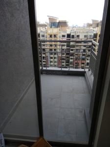 Balcony Image of 1000 Sq.ft 2 BHK Apartment / Flat for rent in Godrej Infinity, Mundhwa Pune for Rs. 35000