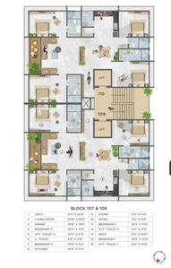 Image of 3336 Sq.ft 4 BHK Apartment / Flat for sale in Vesu, Surat for Rs. 22100000