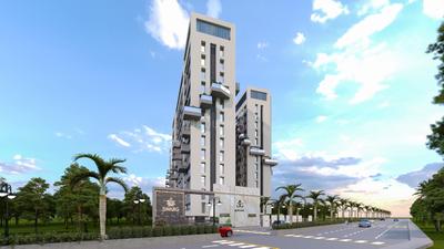 Image of 2050 Sq.ft 3 BHK Apartment / Flat for sale in Dobaria Swarg, Pal Gam, Surat for Rs. 9430000