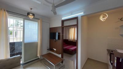Living Room Image of 705 Sq.ft 1 BHK Apartment / Flat for rent in BTM Layout Bengaluru for Rs. 30999