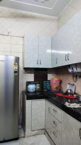 Kitchen Image of 1450 Sq.ft 3 BHK Builder Floor for rent in Paschim Vihar New Delhi for Rs. 40000