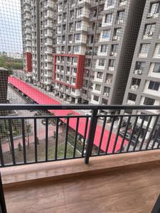 Balcony Image of 1650 Sq.ft 3 BHK Apartment / Flat for rent in DB Pride, Talawali Chanda Indore for Rs. 32000