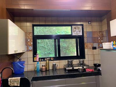 Kitchen Image of 2400 Sq.ft 3 BHK Villa for rent in Cosmos Hawaiian, Thane West Thane for Rs. 130000